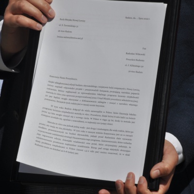 Wnioski przekazane na piśmie do władz miasta Radomia